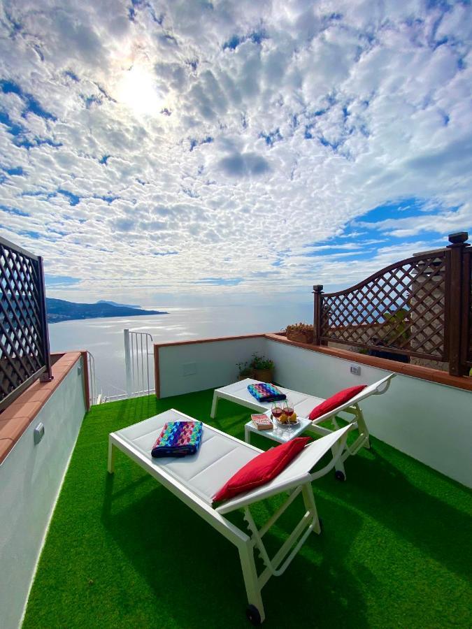 비코에쿠엔세 Bella Vista House-Sorrento Coast - Free Parking-Solarium 아파트 외부 사진