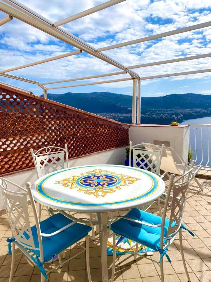 비코에쿠엔세 Bella Vista House-Sorrento Coast - Free Parking-Solarium 아파트 외부 사진
