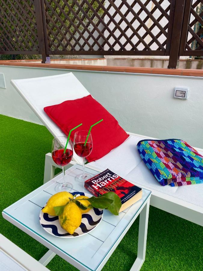 비코에쿠엔세 Bella Vista House-Sorrento Coast - Free Parking-Solarium 아파트 외부 사진